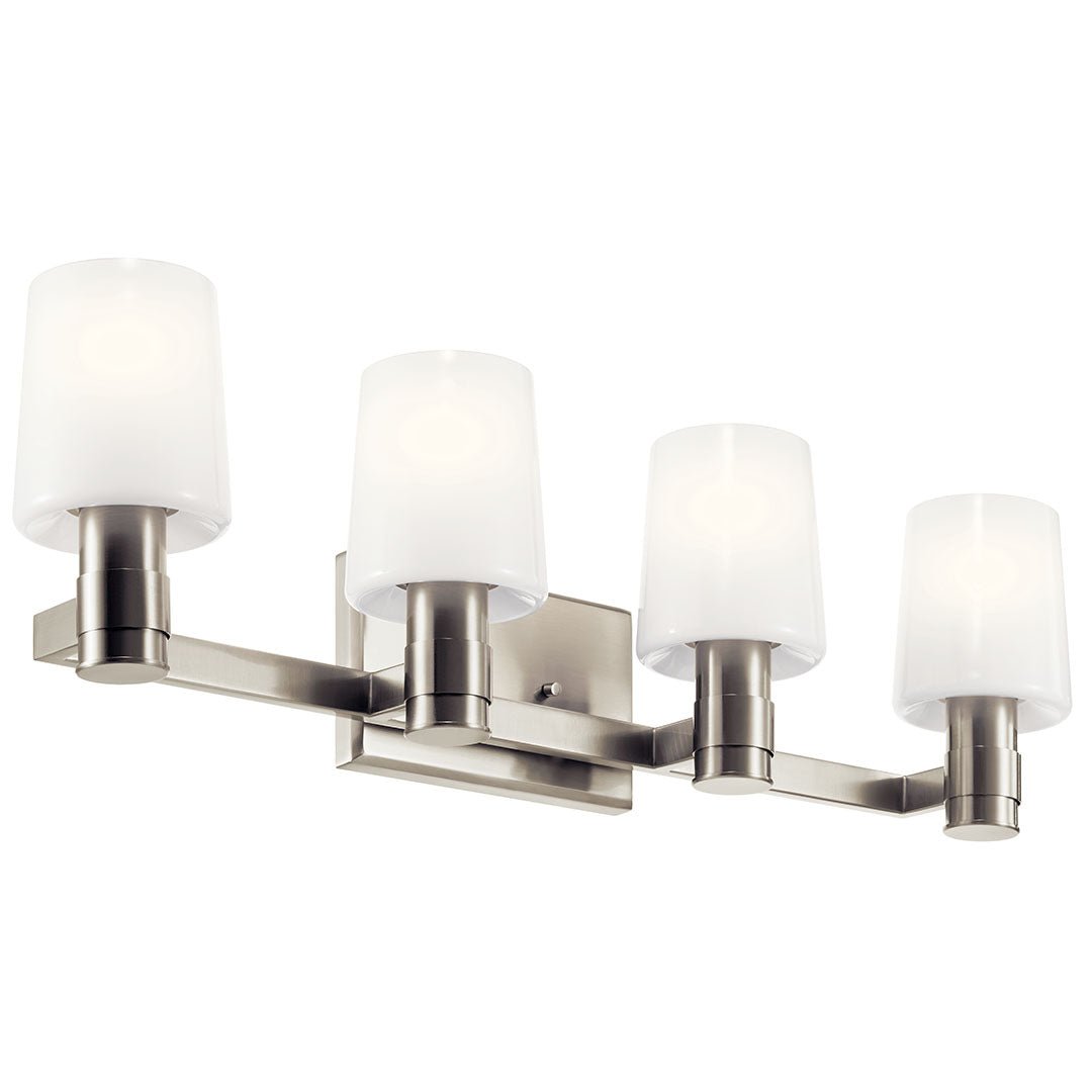 KICHLER-55177NIKICHLER Adani 55177 4 Light Vanity with Frosted Glass