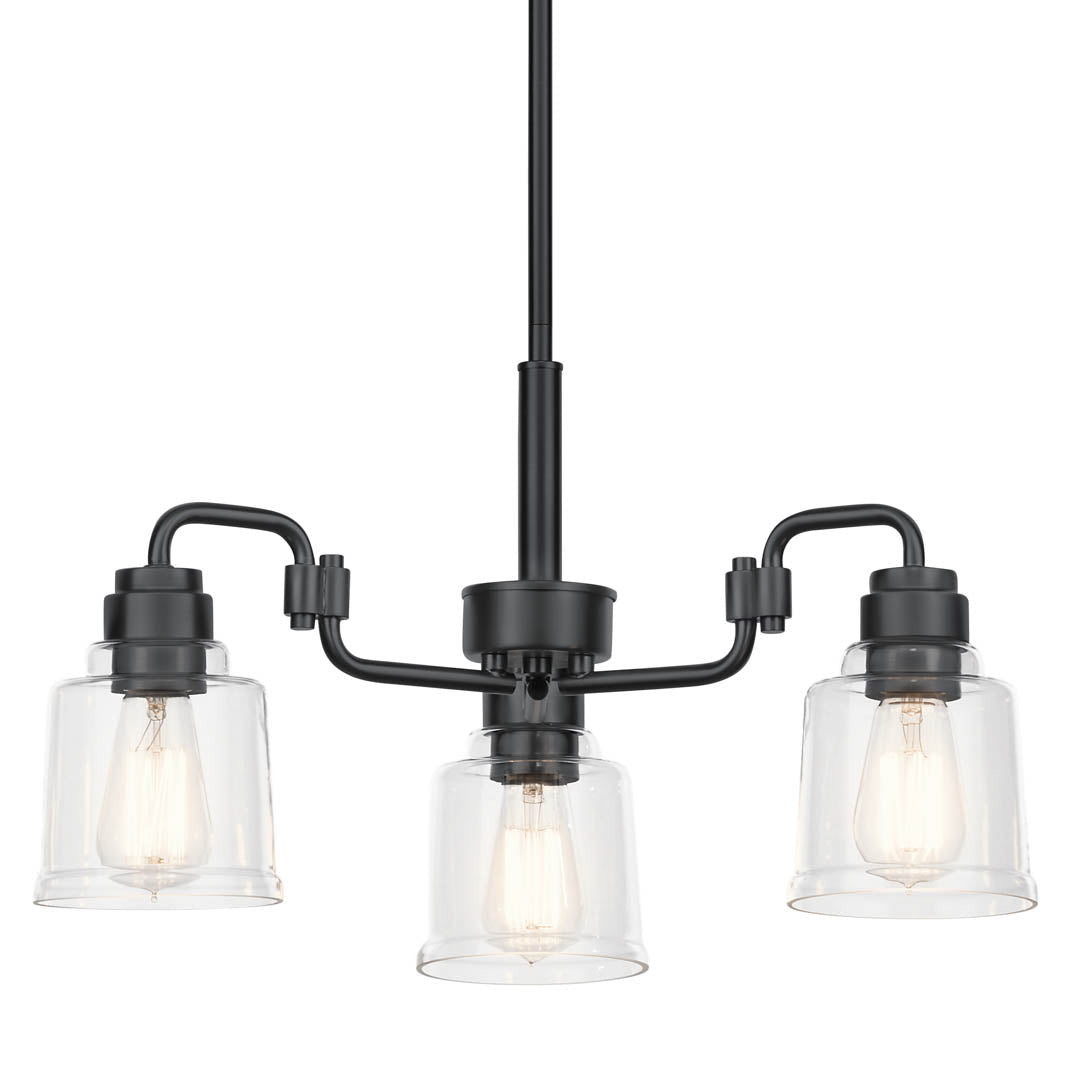 KICHLER-52397BKKICHLER Aivian 52397 22.75" 3-Light Chandelier