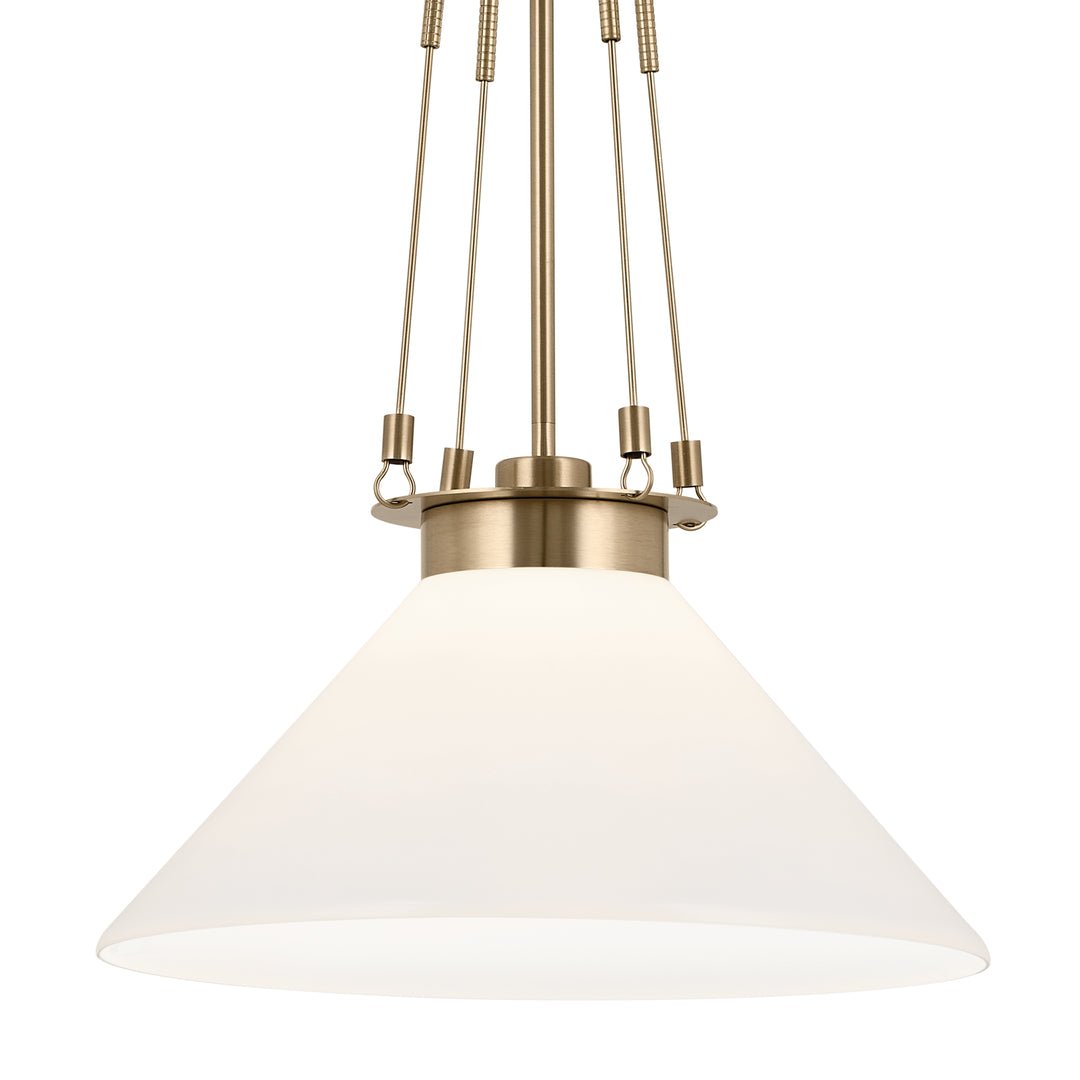 KICHLER-52581CPZKICHLER Albers 52581 18.25" 1 Light Pendant