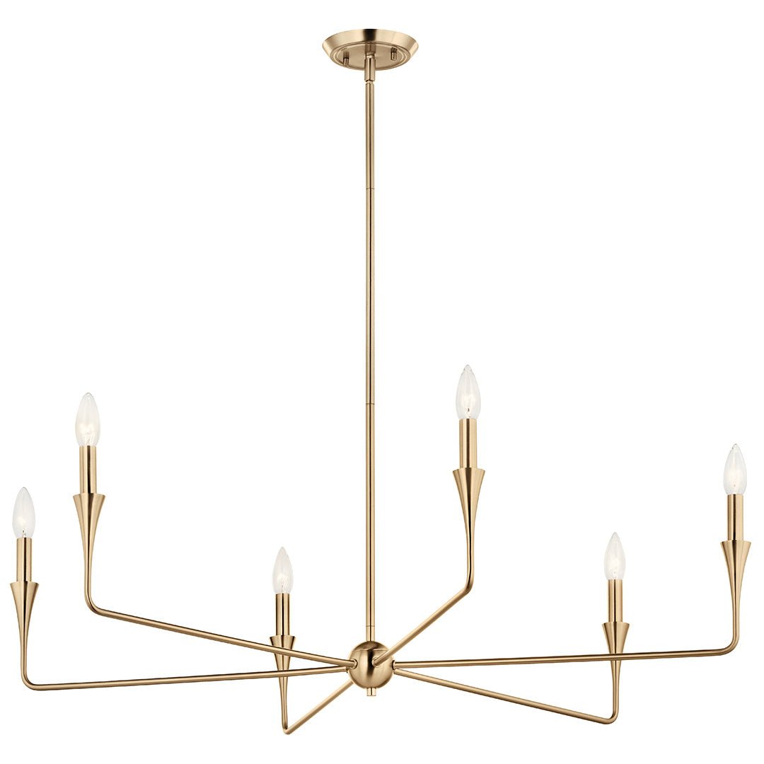 KICHLER-52690CPZKICHLER Alvaro 52690 40.25" 6-Light Chandelier