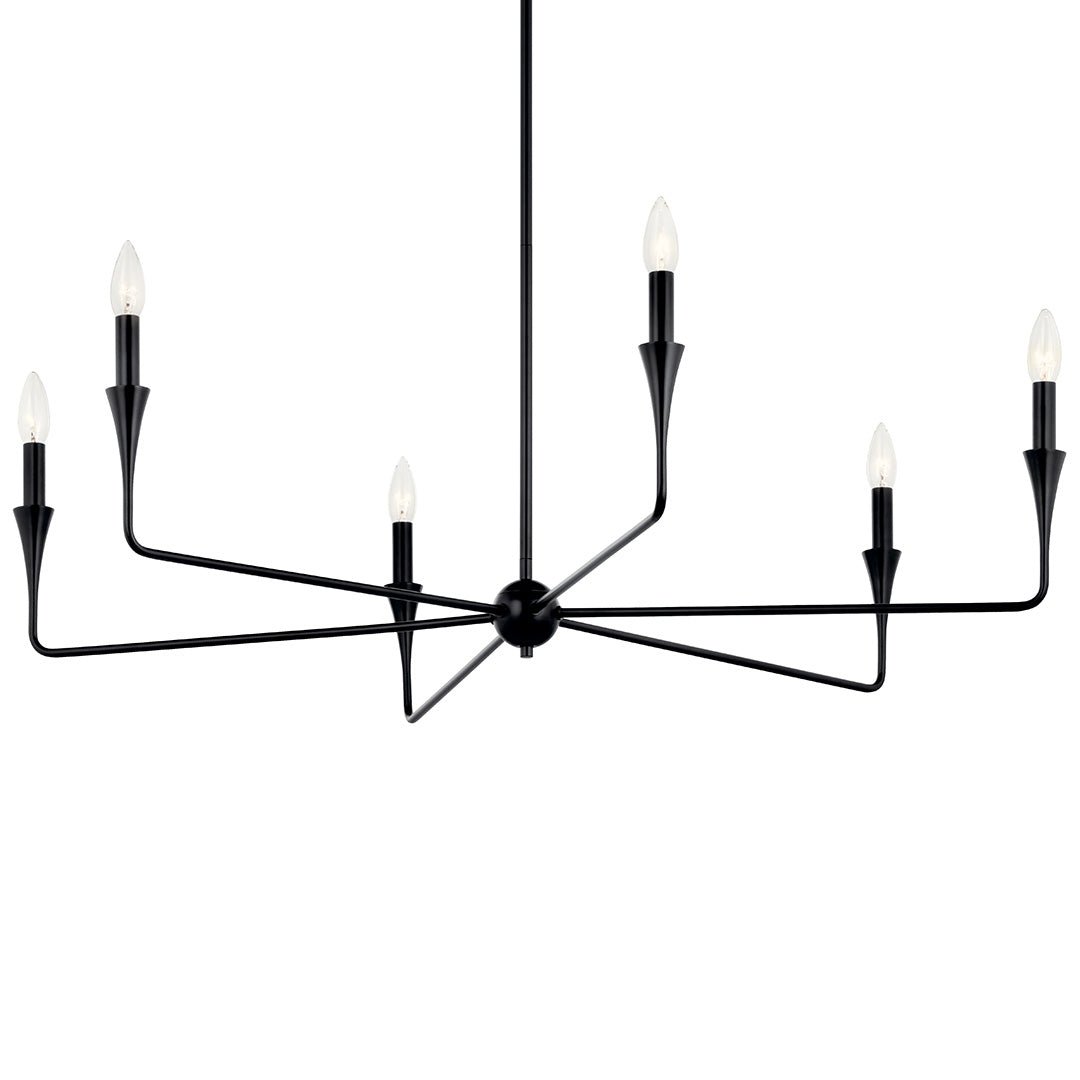 KICHLER-52690BKKICHLER Alvaro 52690 40.25" 6-Light Chandelier