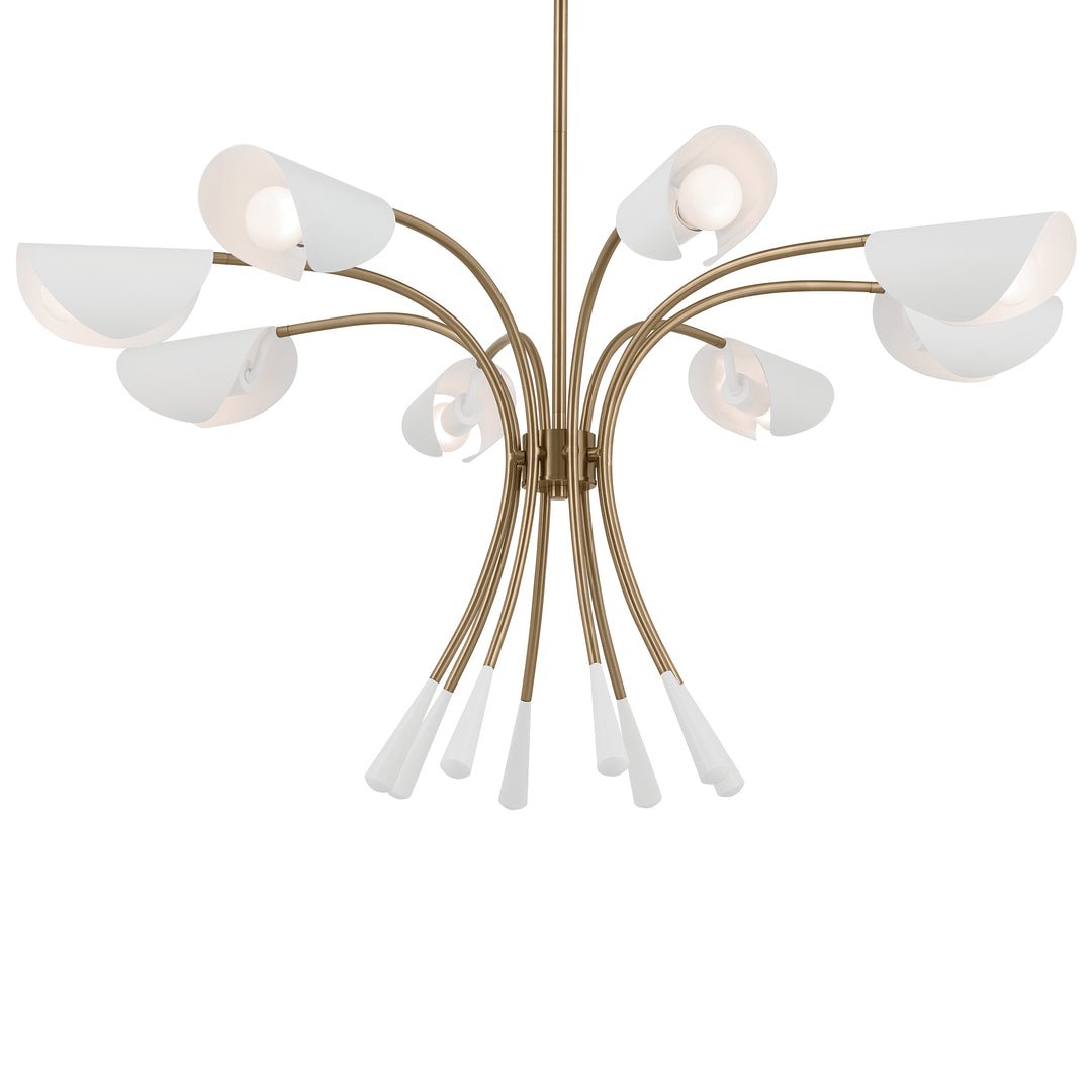 KICHLER-52560CPZWHKICHLER Arcus 52560 45.5" 8-Light Chandelier