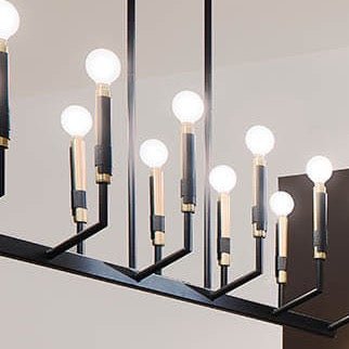 KICHLER-52350WHKICHLER Armand 52350 9.5" 12-Light Linear Chandelier