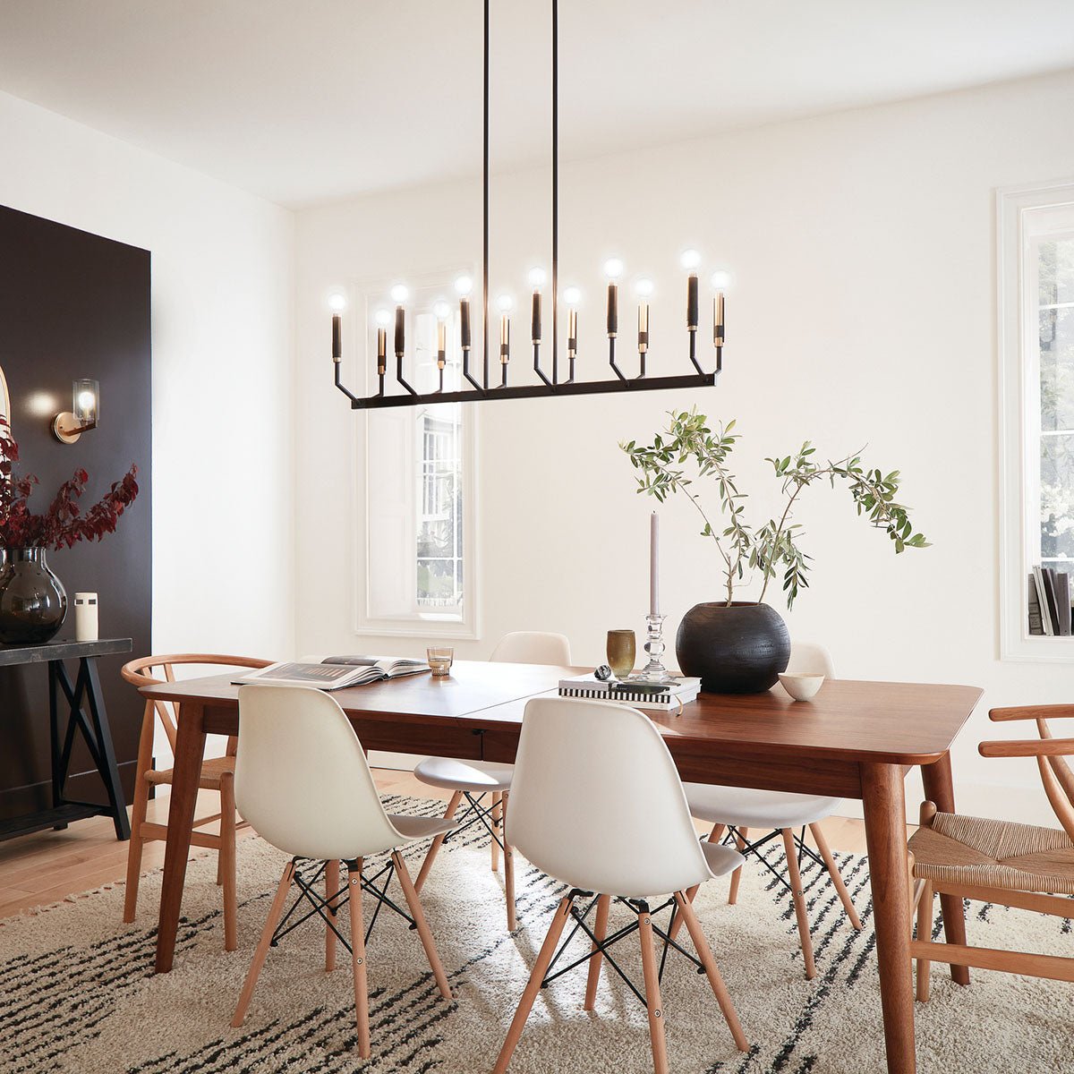 KICHLER-52350WHKICHLER Armand 52350 9.5" 12-Light Linear Chandelier