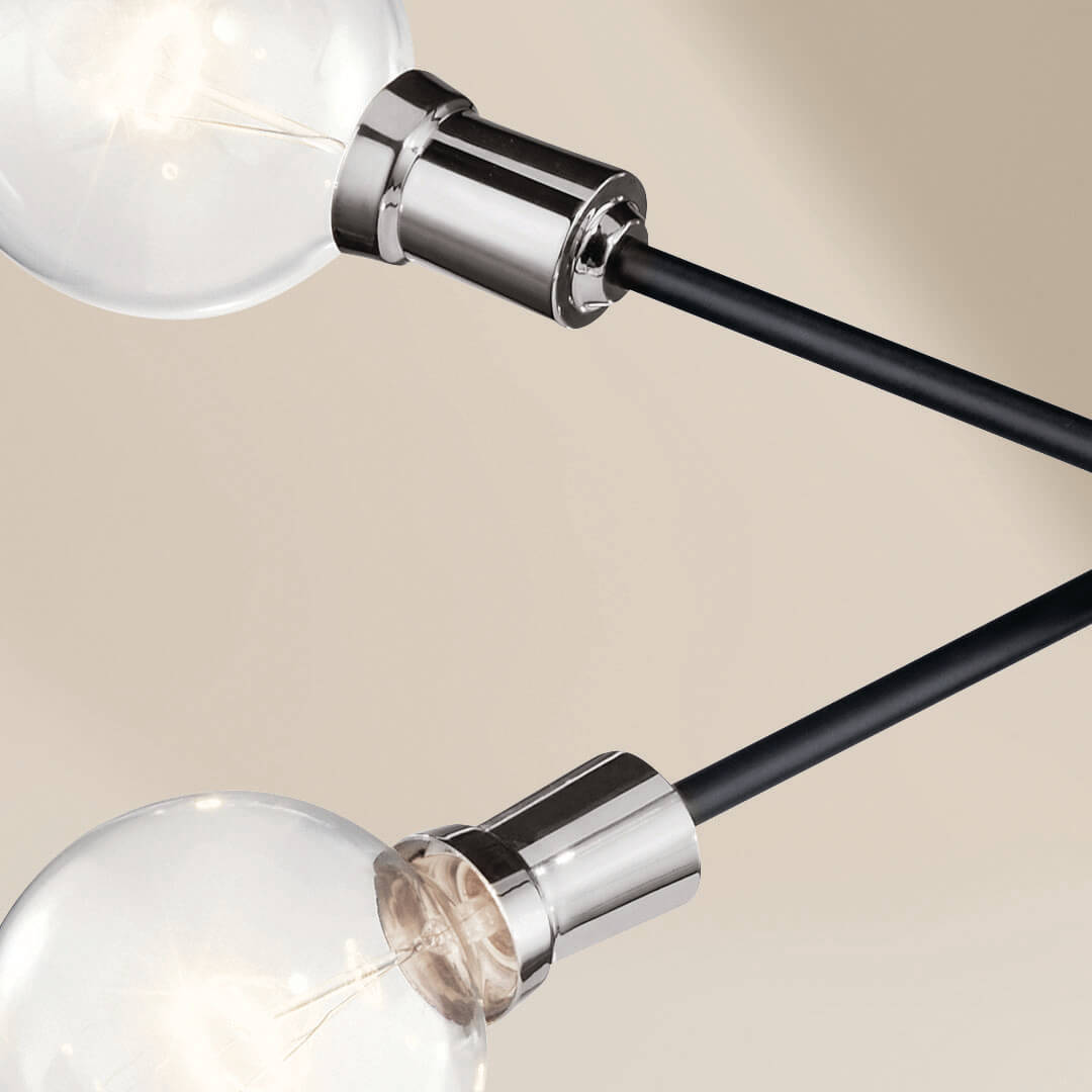 KICHLER-43095WHKICHLER Armstrong 43095 20" 6-Light Chandelier