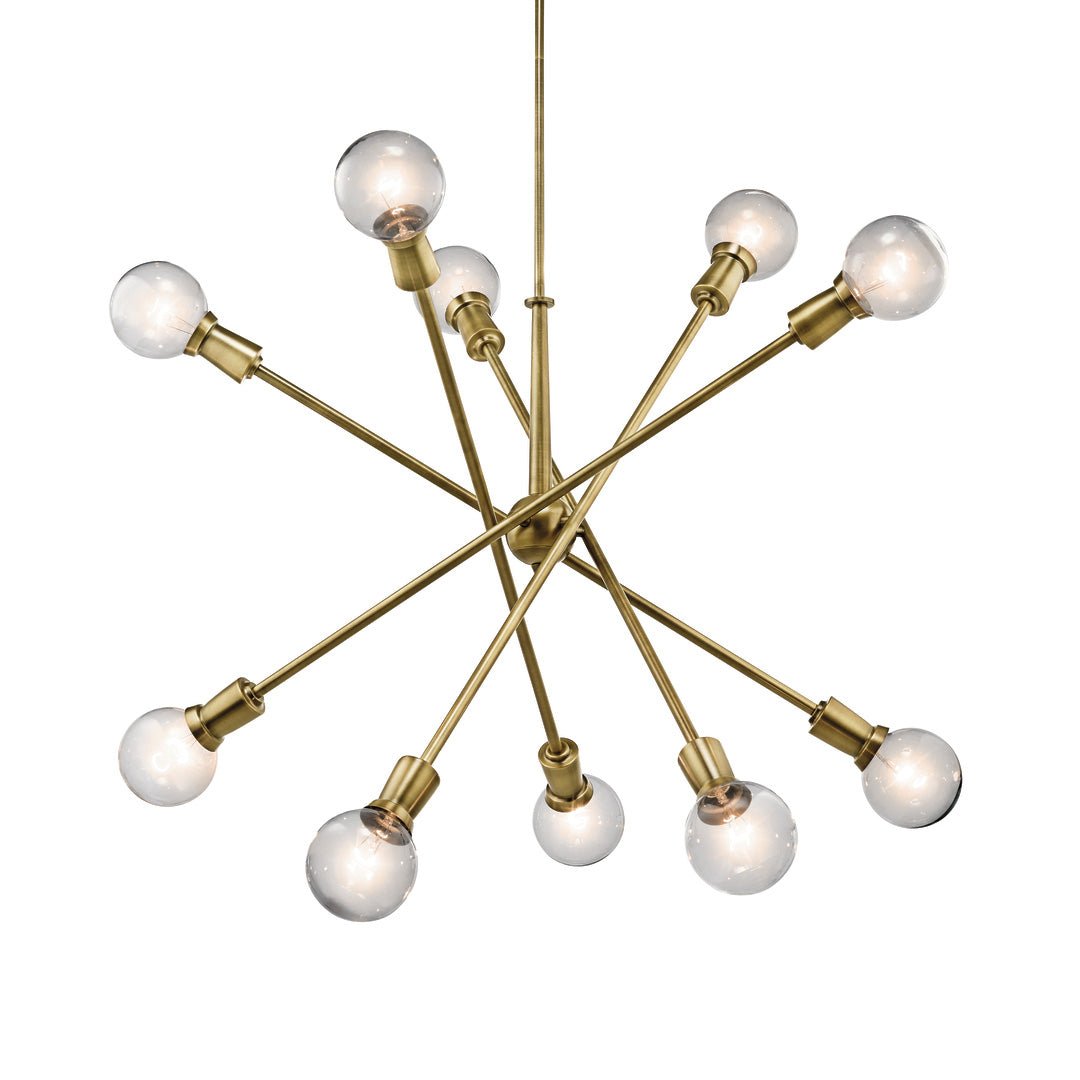 KICHLER-43119NBRKICHLER Armstrong 43119 47" 10-Light Chandelier