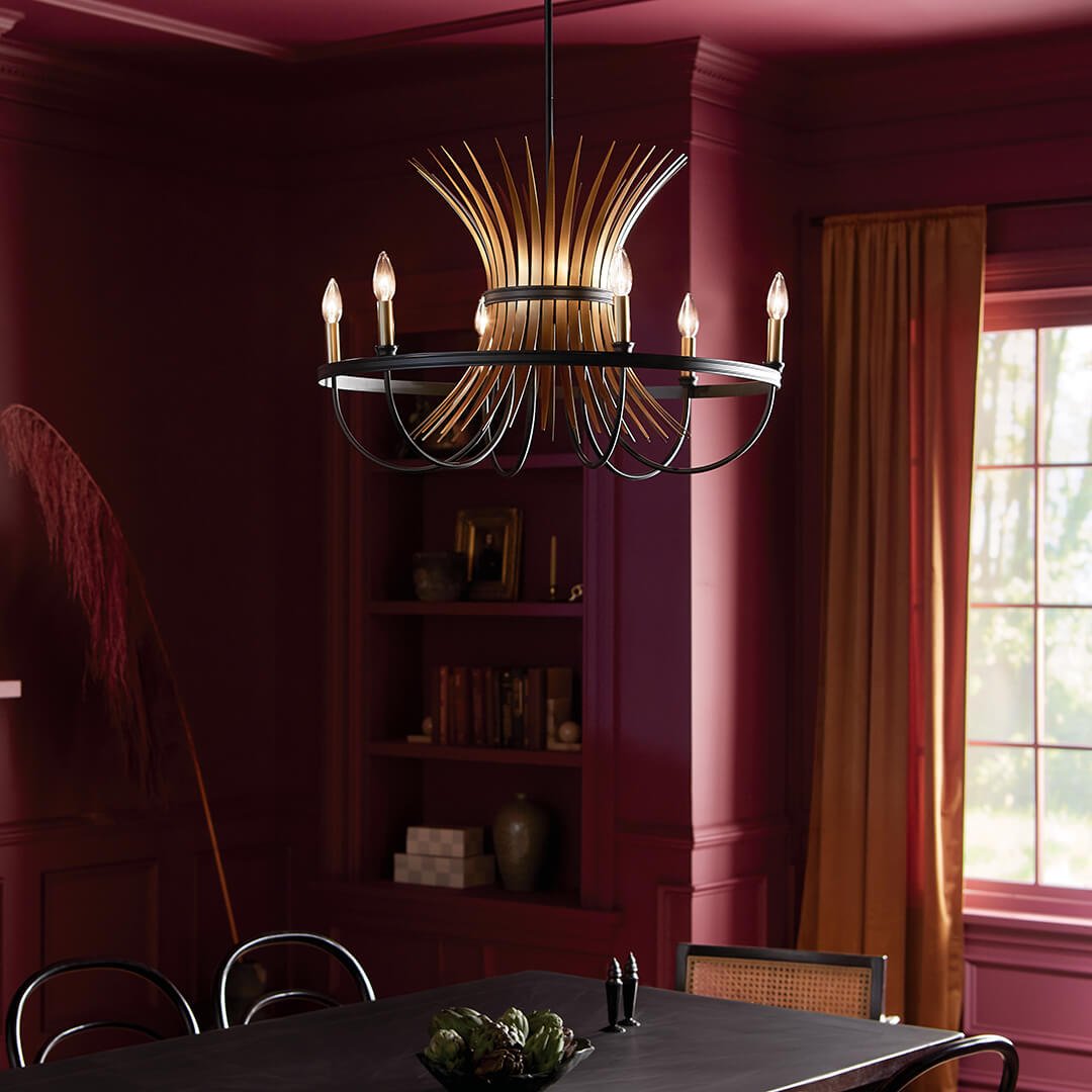 KICHLER-52458NIKICHLER Baile 52458 29.25" 6-Light Chandelier