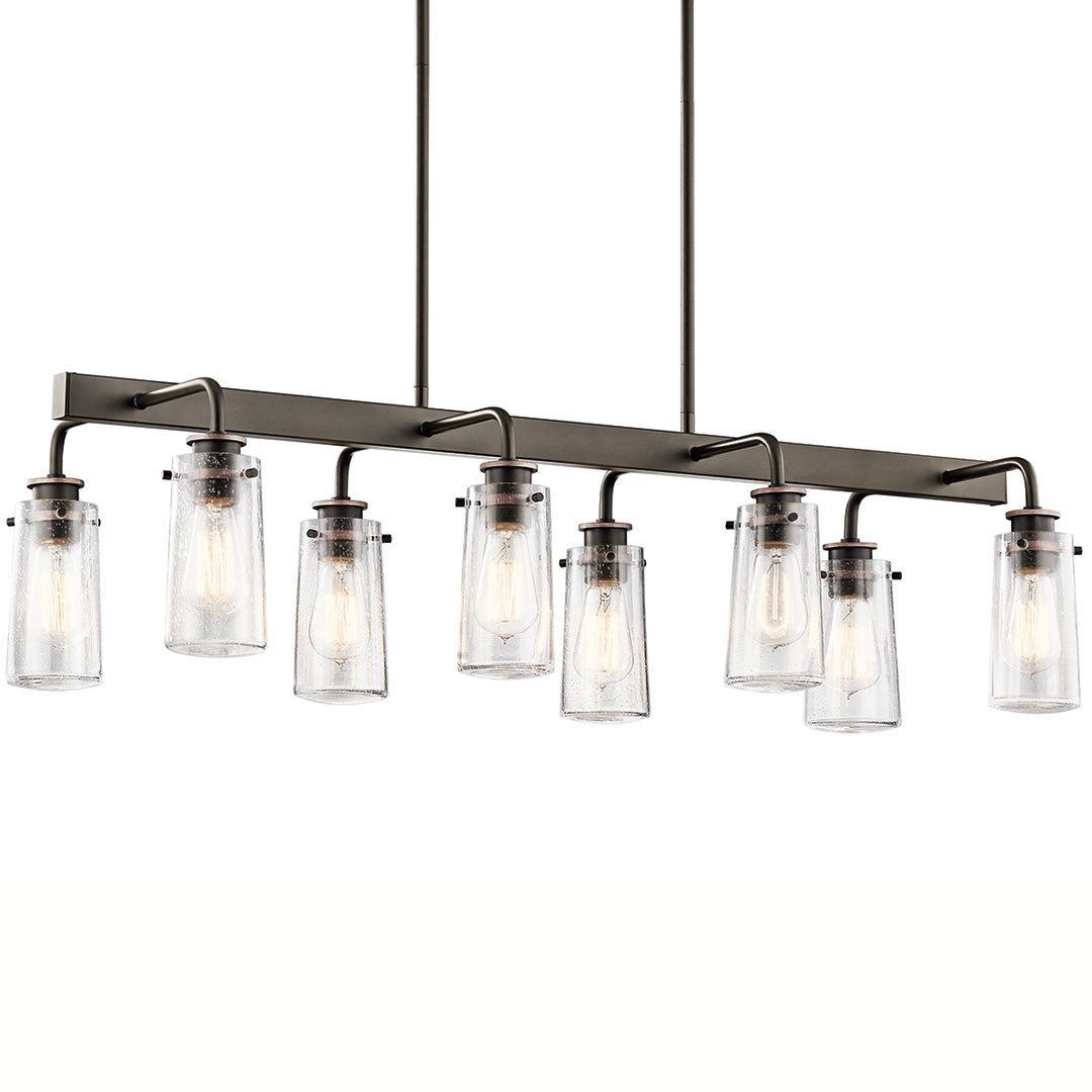 KICHLER-43457OZKICHLER Braelyn 43457 15" 8-Light Linear Chandelier