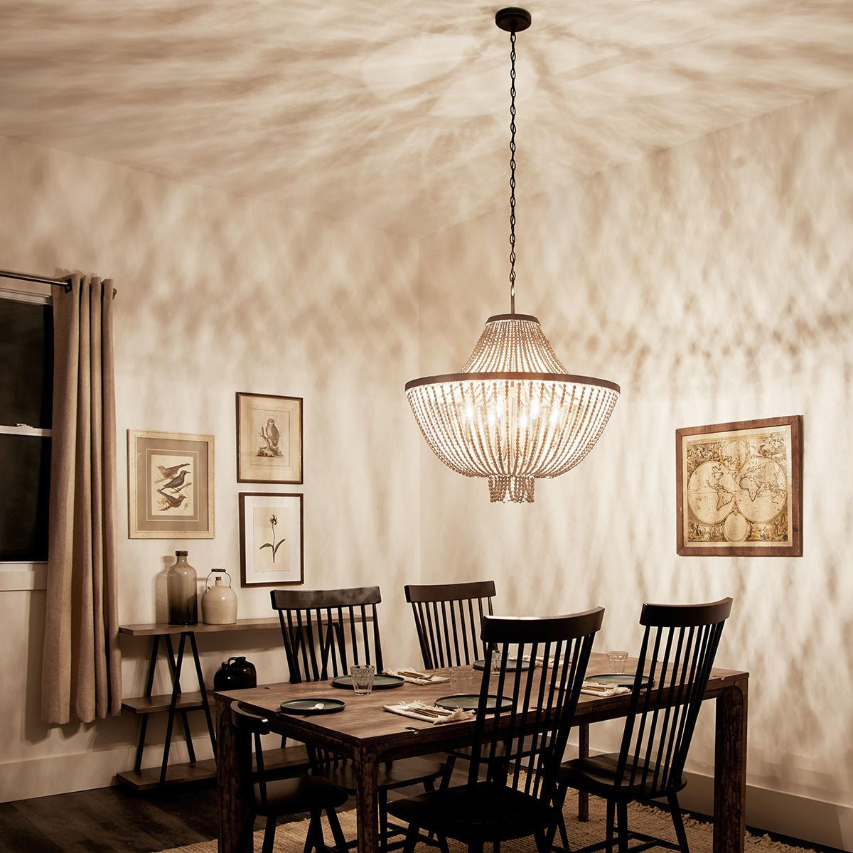 KICHLER-43892DBKKICHLER Brisbane 43892 30" 8-Light Chandelier