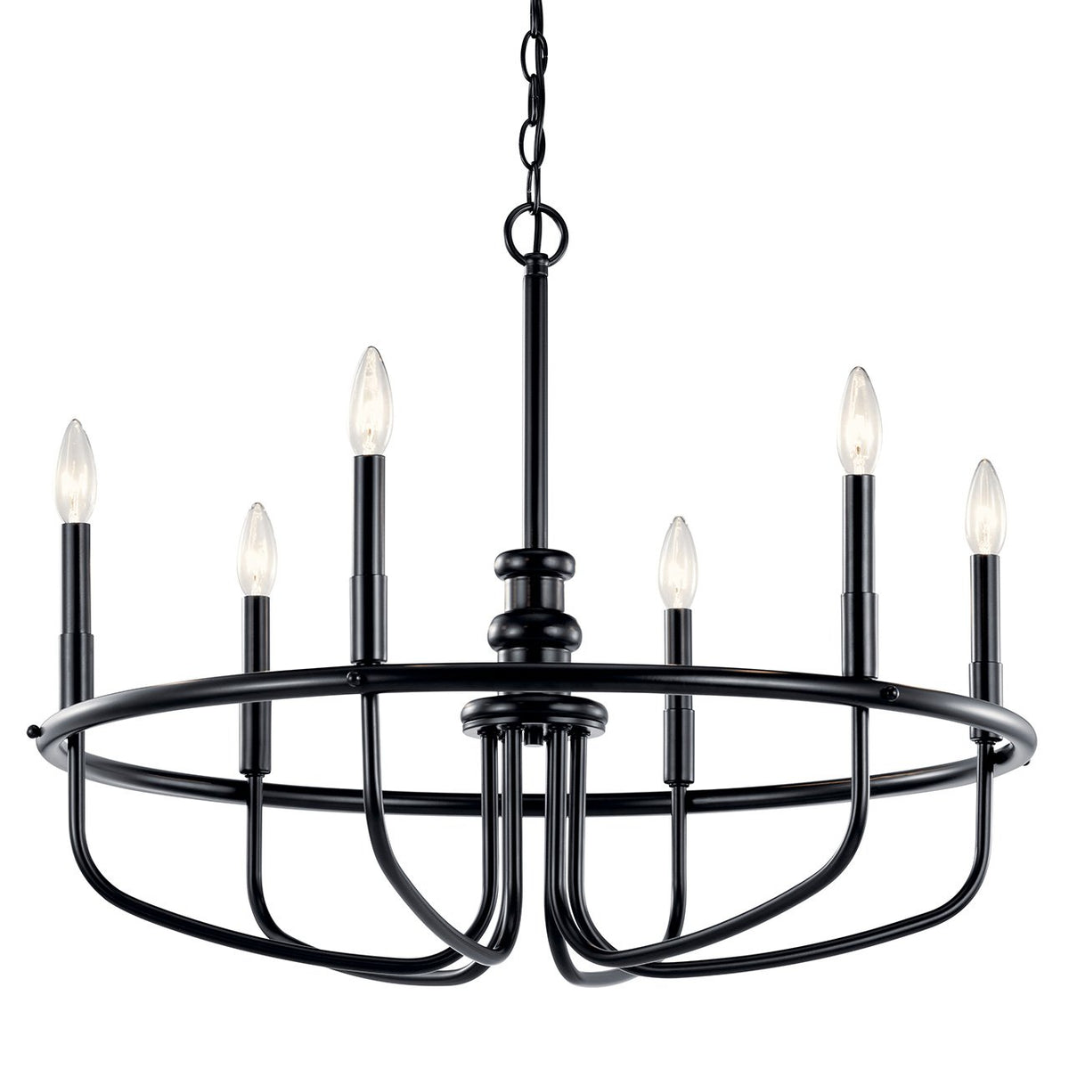 KICHLER-52304BKKICHLER Capitol Hill 52304 28.75" 6-Light Chandelier