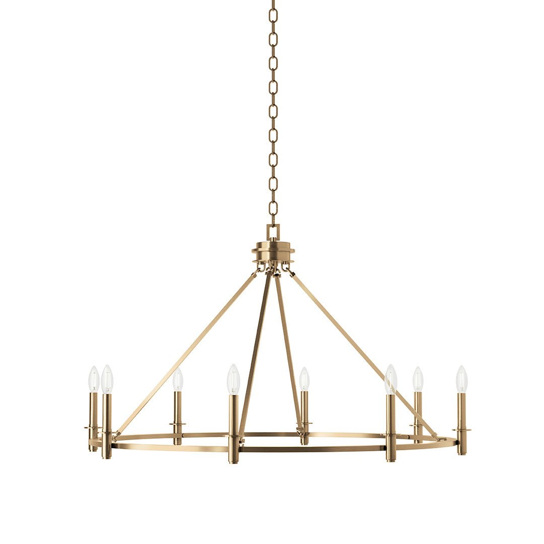 KICHLER-52706CPZKICHLER Carrick 52706 40.75" 8-Light Chandelier