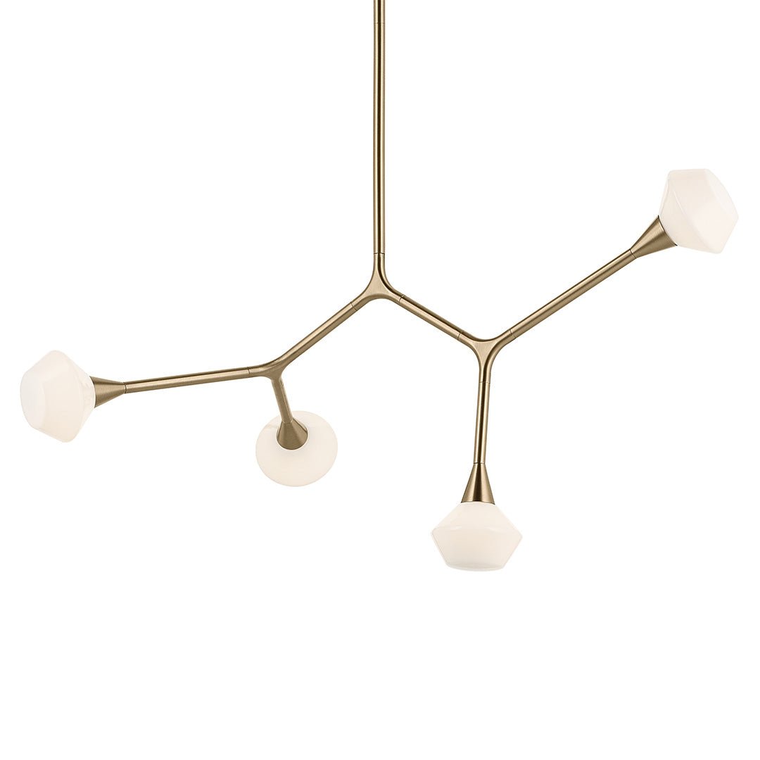 KICHLER-52762CPZKICHLER Cassius 52762 5.0W LED 5.25" Chandelier