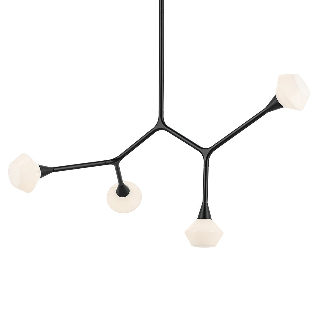 KICHLER-52762BKKICHLER Cassius 52762 5.0W LED 5.25" Chandelier