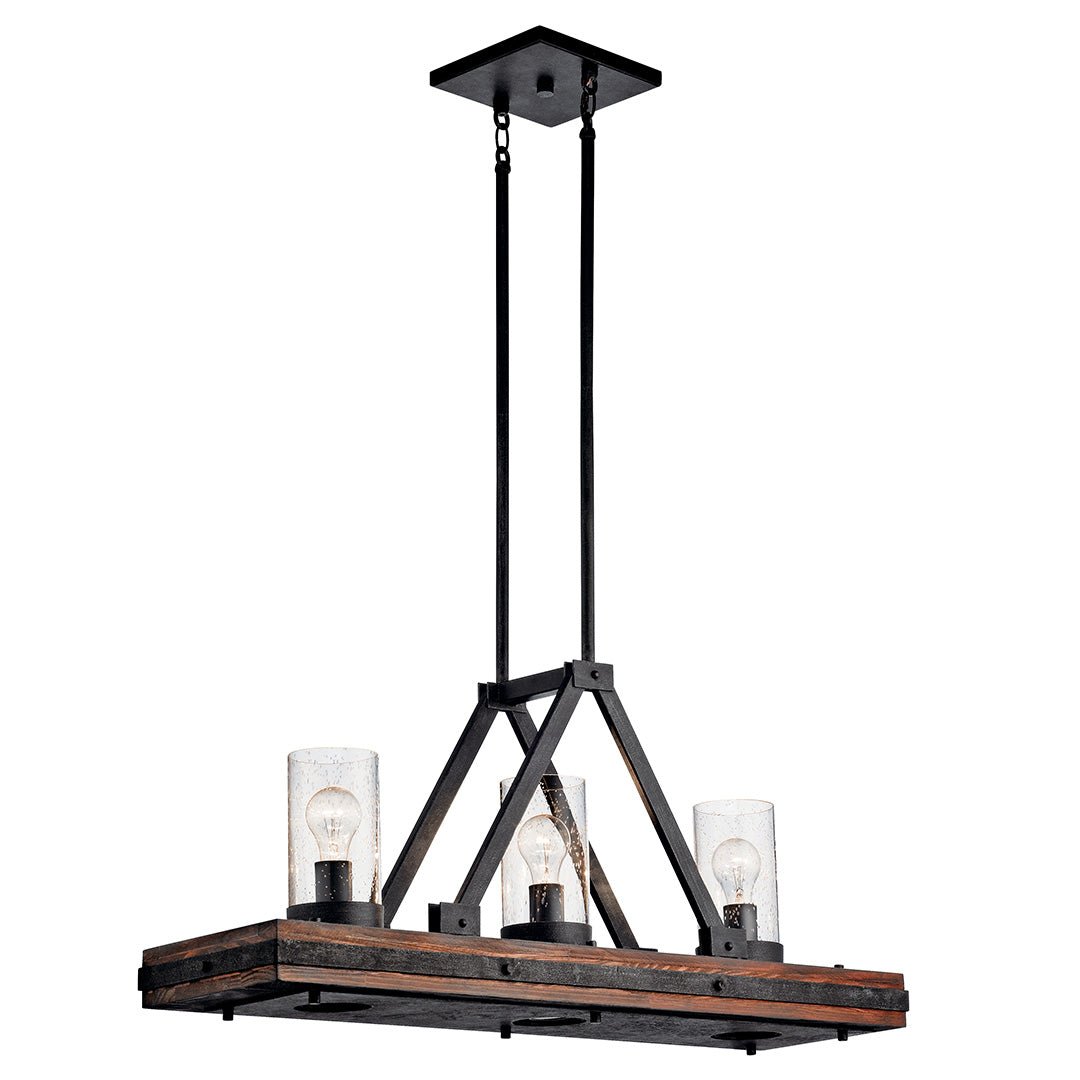 KICHLER-43433AUBKICHLER Colerne 43433 10.75" 3-Light Linear Chandelier