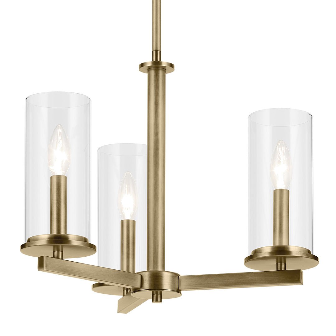 KICHLER-43997NBRKICHLER Crosby 43997 18" 3-Light Chandelier