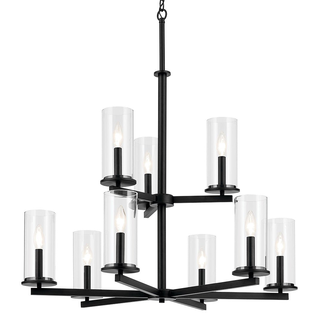 KICHLER-44014BKKICHLER Crosby 44014 32.25" 9-Light Chandelier