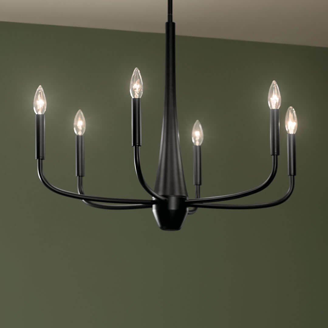 KICHLER-52525CPZKICHLER Deela 52525 28" 6-Light Chandelier