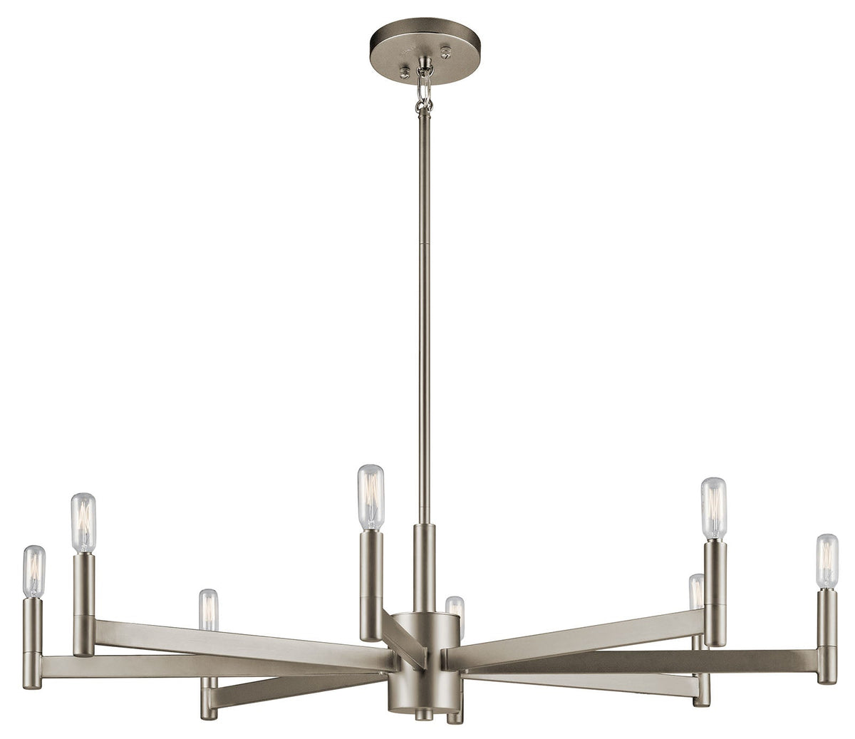 KICHLER-43857SNKICHLER Erzo 43857 35.5" 8-Light Chandelier
