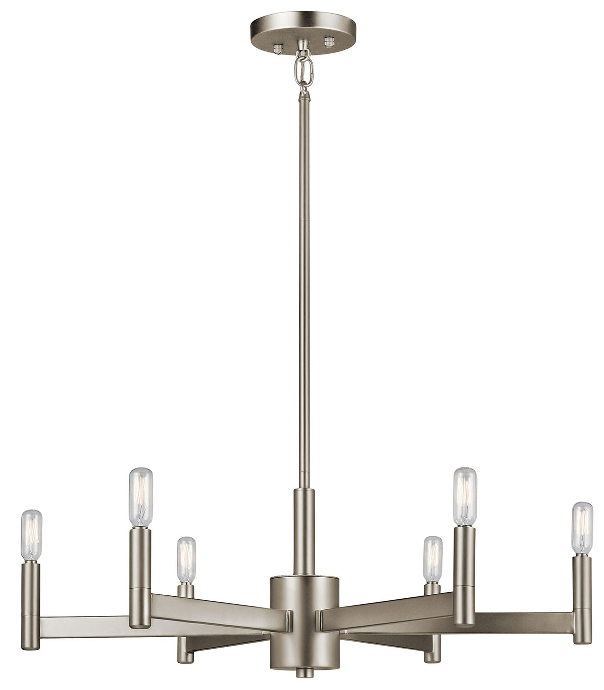 KICHLER-43859SNKICHLER Erzo 43859 26" 6-Light Chandelier