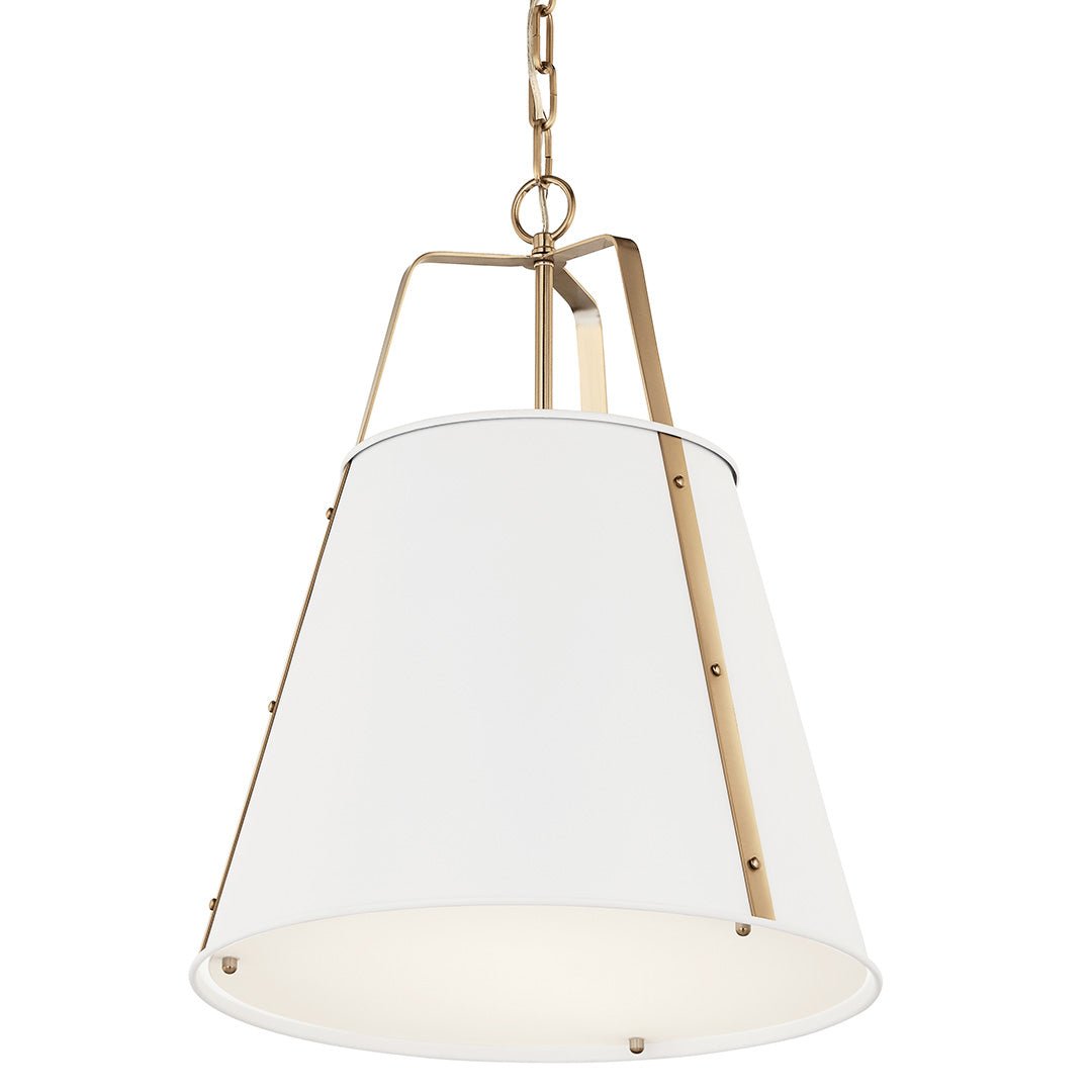 KICHLER-52711WHKICHLER Etcher 52711 18" 2 Light Pendant