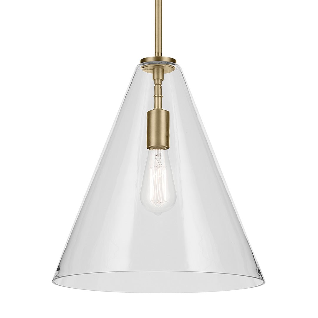 KICHLER-42200NBRKICHLER Everly 42200 14.25" Cone Pendant