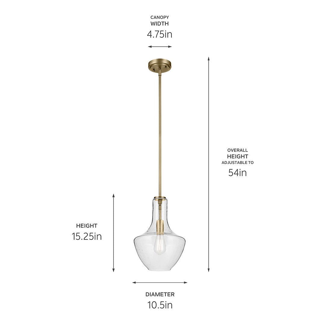KICHLER-42198OZKICHLER Everly Bell Pendant
