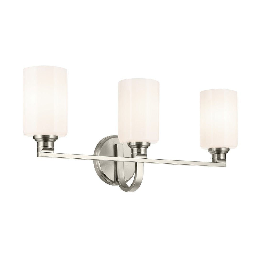 KICHLER-55226NIKICHLER Gioe 55226 3 Light Vanity Light with Clear/Frosted Glass
