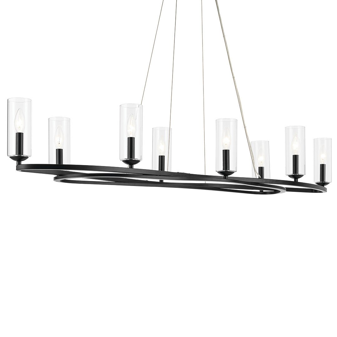 KICHLER-52772BKKICHLER Harpin 52772 16.25" 8-Light Chandelier