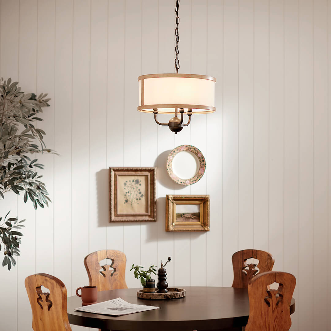 KICHLER-52465NBRKICHLER Heddle 52465 15.5" 3-Light Chandelier