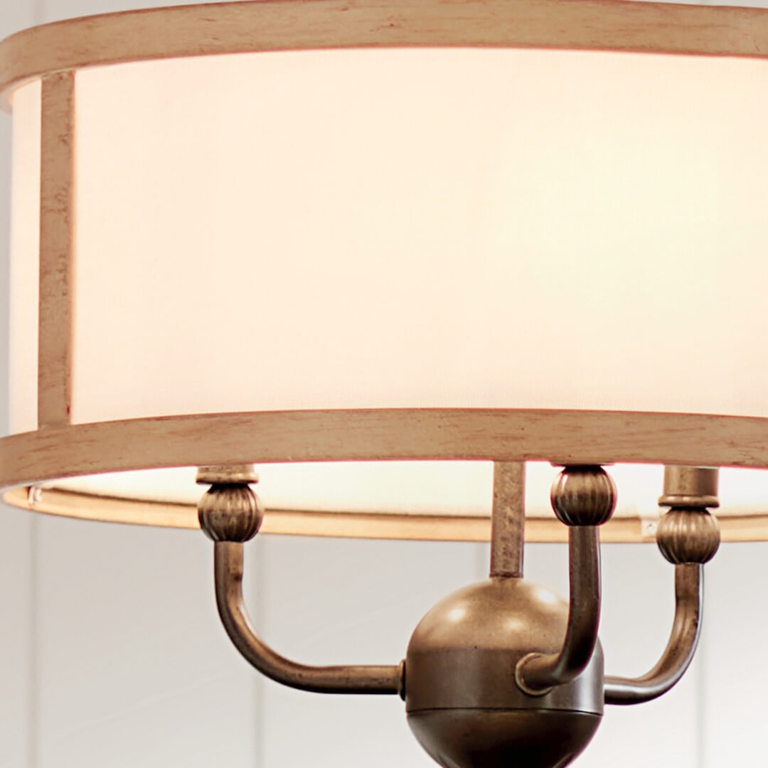 KICHLER-52465NBRKICHLER Heddle 52465 15.5" 3-Light Chandelier