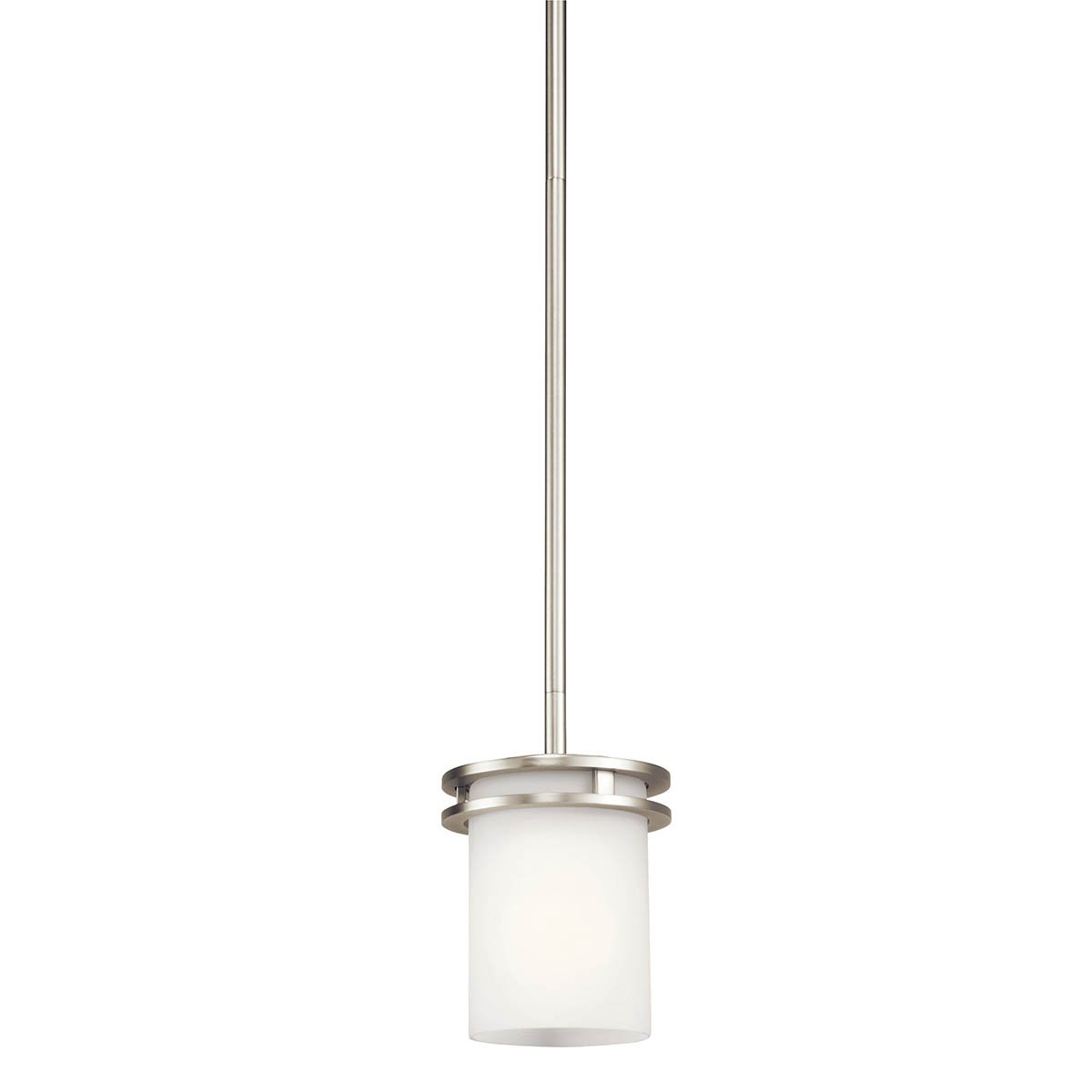 KICHLER-3475NIKICHLER Hendrik 3475 7.5" 1 Light Mini Pendant with Satin Etched Glass