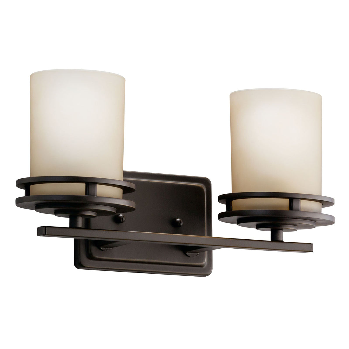 KICHLER-5077OZKICHLER Hendrik 5077 2 Light Vanity Light with Frosted Glass