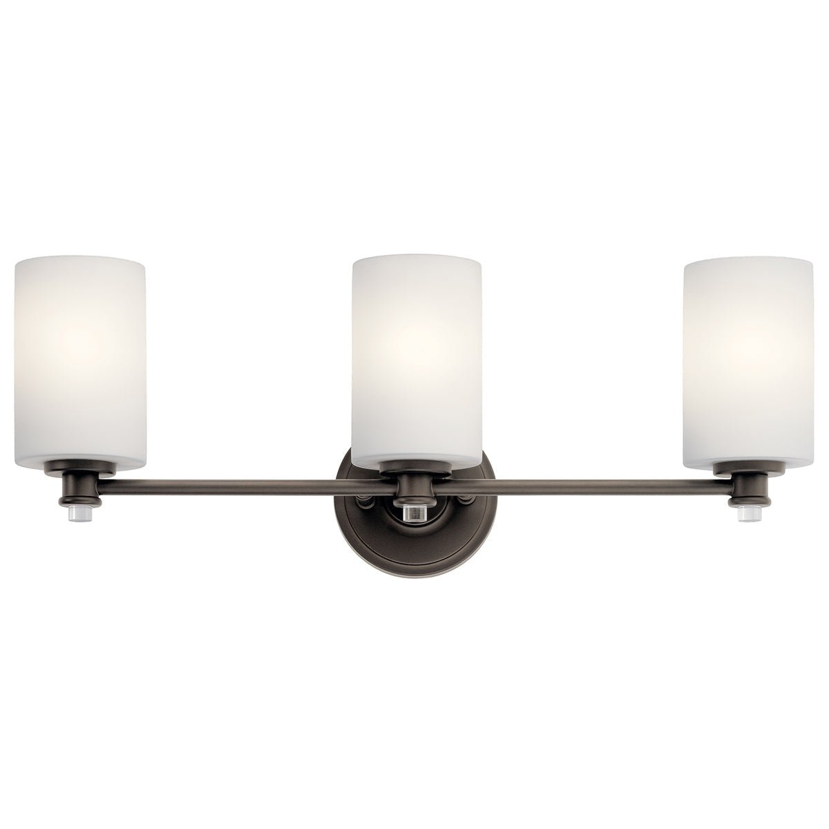 KICHLER-45923OZKICHLER Joelson 45923 3 Light Vanity Light with Clear/Frosted Glass