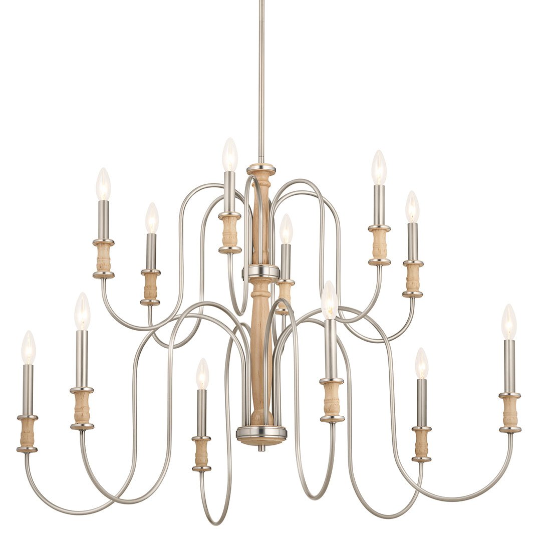 KICHLER-52472NIKICHLER Karthe 52472 42" 12-Light Chandelier