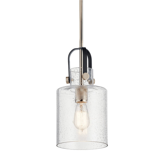 KICHLER-52035PNKICHLER Kitner 7" 1 Light Pendant