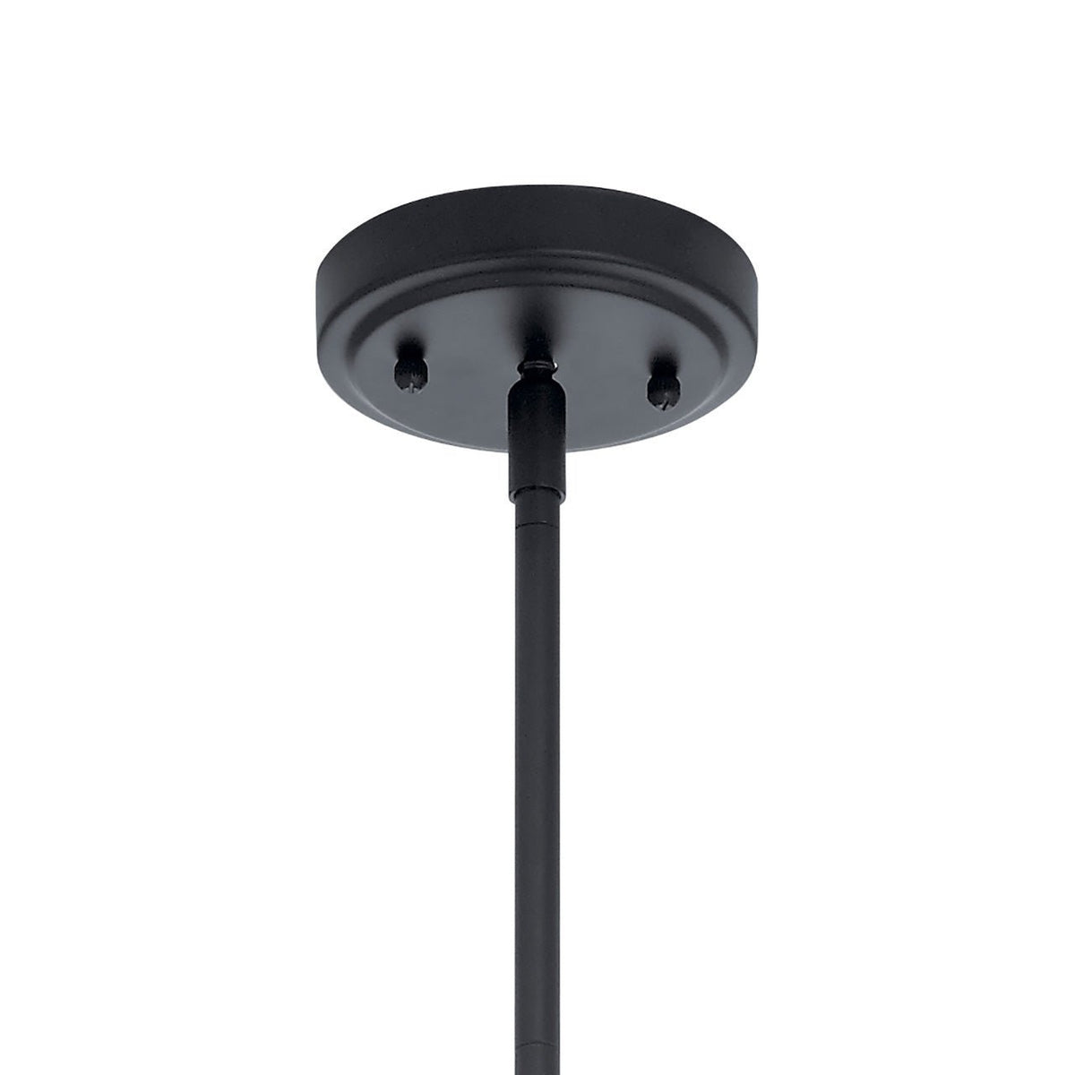 KICHLER-43090BKKICHLER Lakum 19.75" 1 Light Pendant with Clear Glass