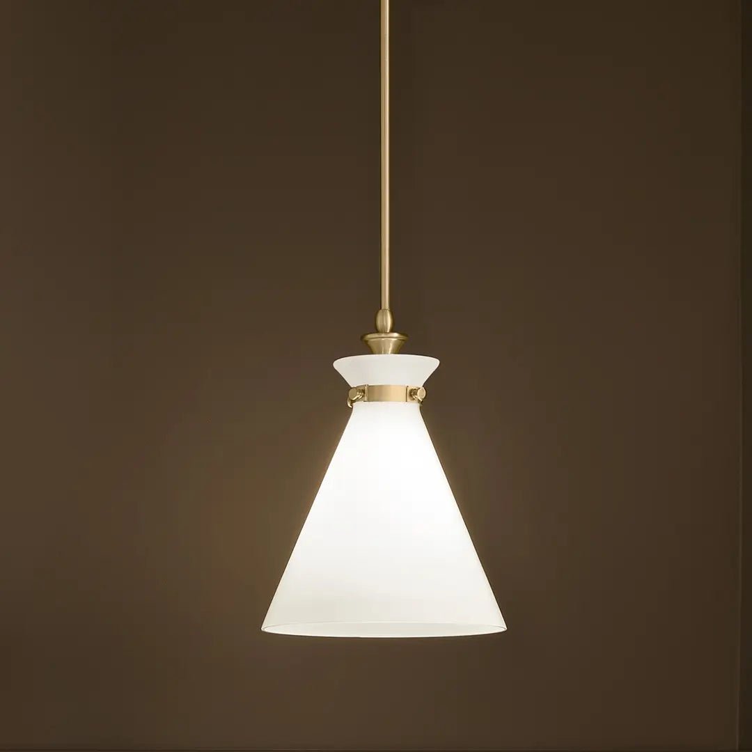 KICHLER-52774CPZKichler Laria 52774 1 Bulb 14 Inch Cone Pendant Light
