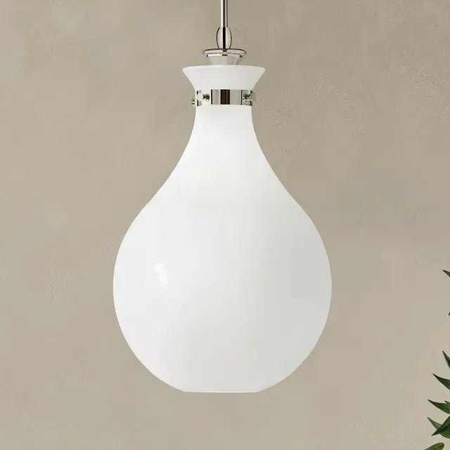 KICHLER-52777PNKichler Laria 52777 1 Bulb 14 Inch Hourglass Pendant Light