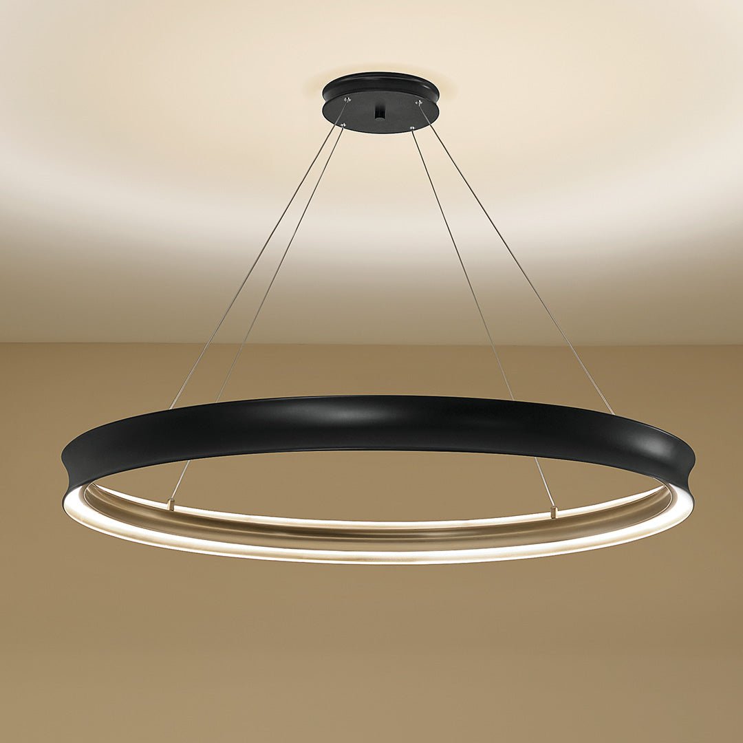 KICHLER-52748CPZLEDKICHLER Larousse 52748 105.0W LED 49.5" Chandelier 30K