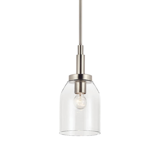 KICHLER-52725NIKICHLER Madden 15 Inch 1 Light Mini Pendant with Clear Glass