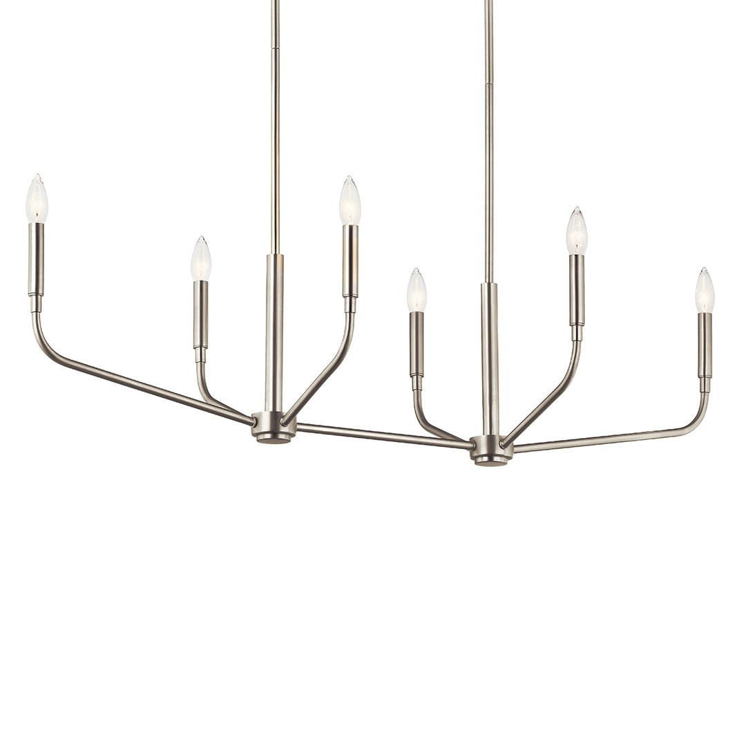 KICHLER-52721NIKICHLER Madden 52721 17.75" 6-Light Linear Chandelier