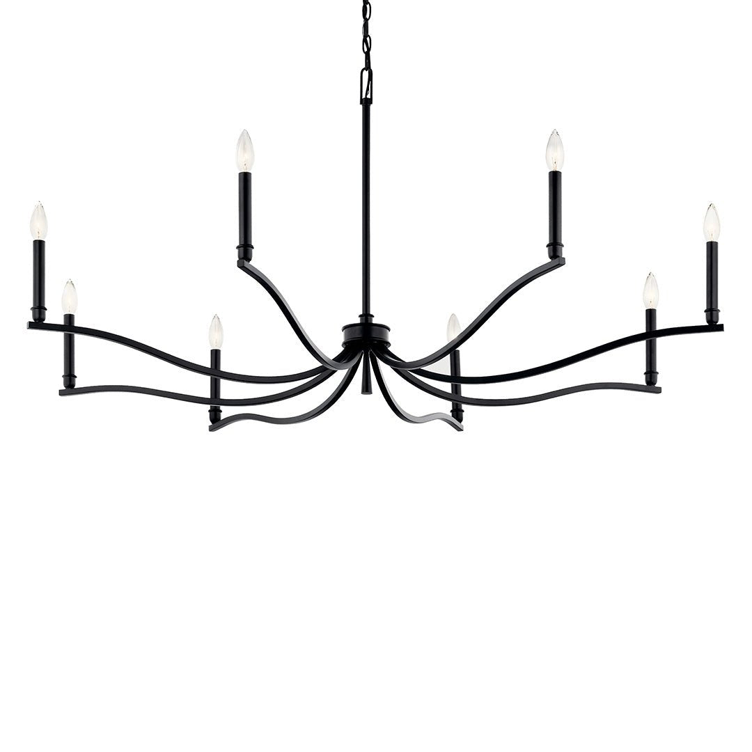 KICHLER-52697BKKICHLER Malene 52697 52" 8-Light Chandelier