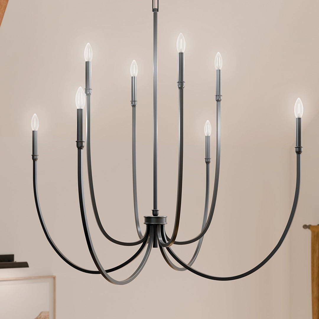 KICHLER-52699PNKICHLER Malene 52699 45.25" 8-Light Chandelier
