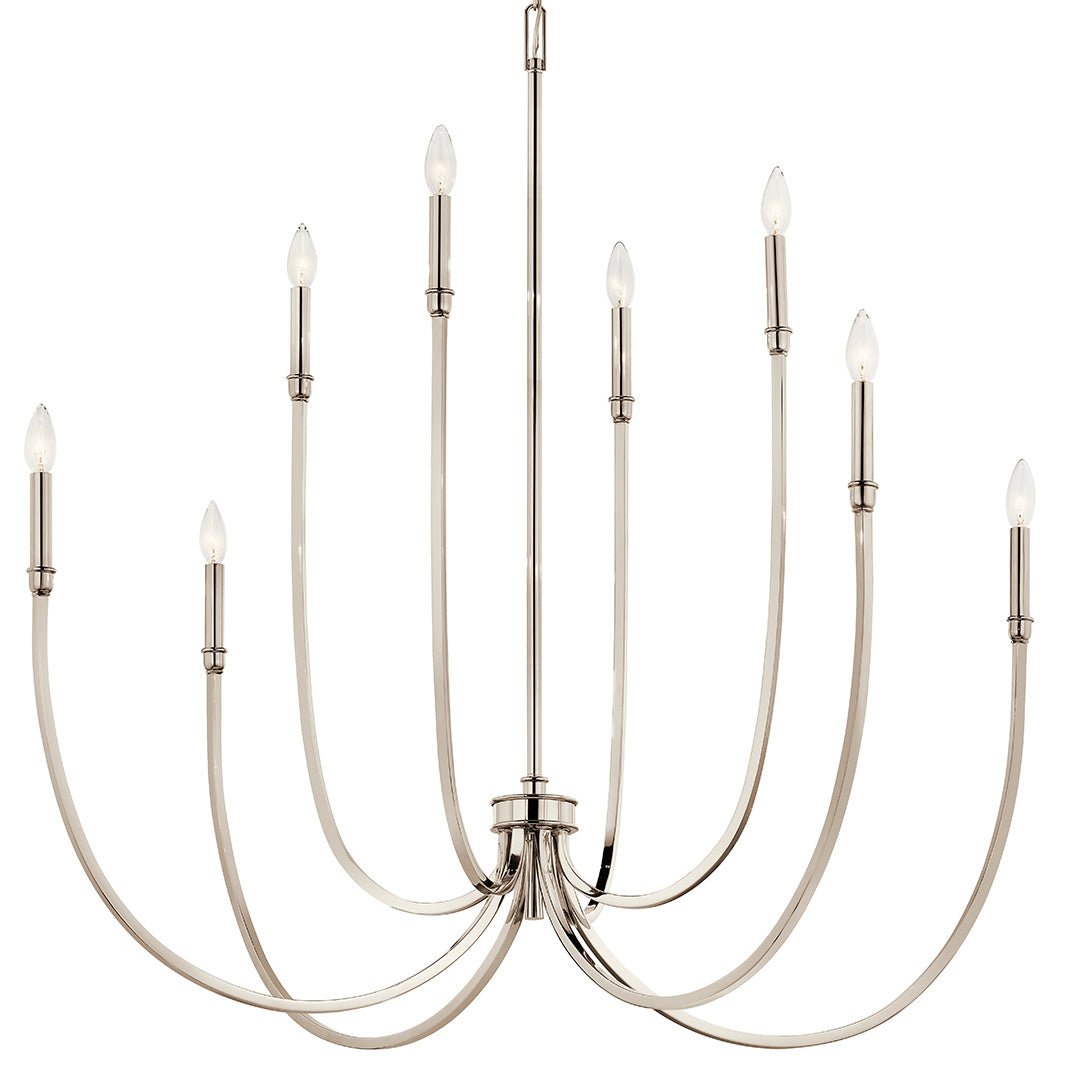 KICHLER-52699PNKICHLER Malene 52699 45.25" 8-Light Chandelier