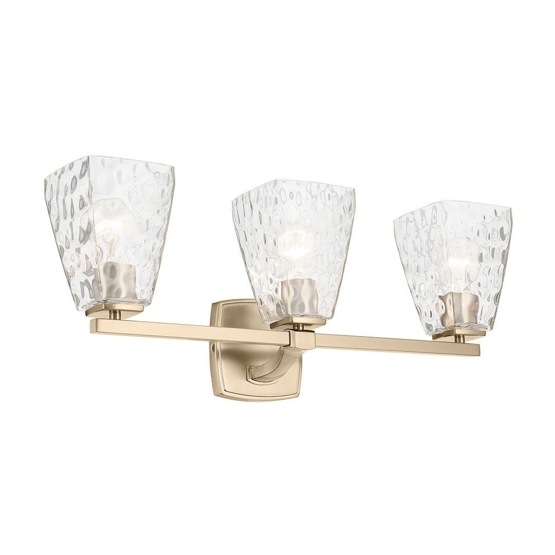 KICHLER-55216CPZWTRKICHLER Marant 55216 3 Light Vanity Light with Clear/Frosted Glass
