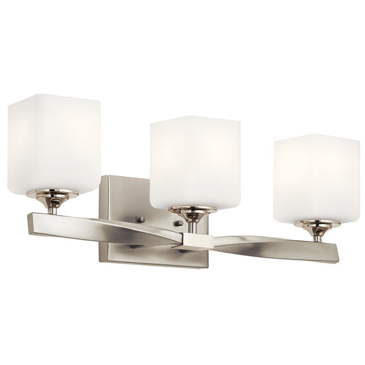 KICHLER-55002NIKICHLER Marette 55002 3 Light Vanity Light with Frosted Glass