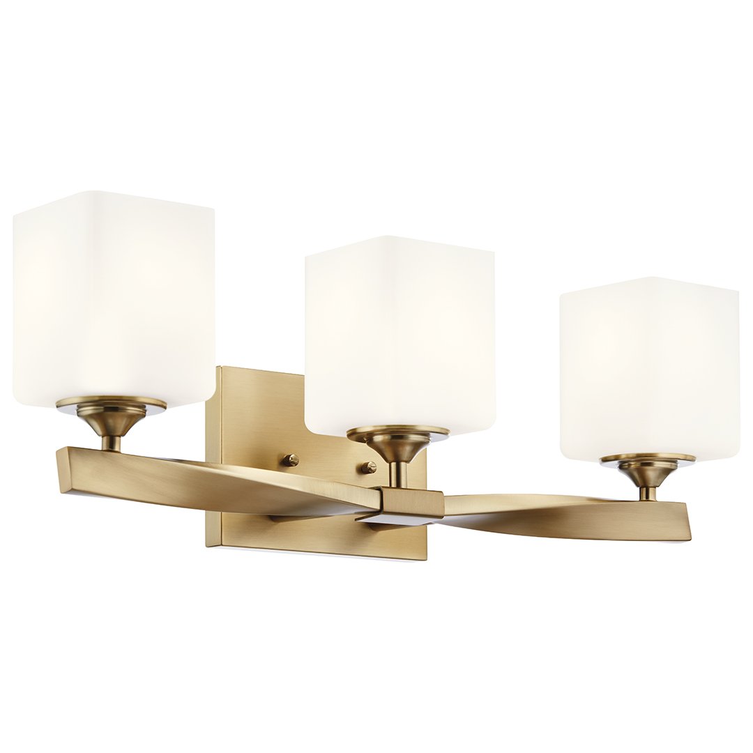 KICHLER-55002CPZKICHLER Marette 55002 3 Light Vanity Light with Frosted Glass