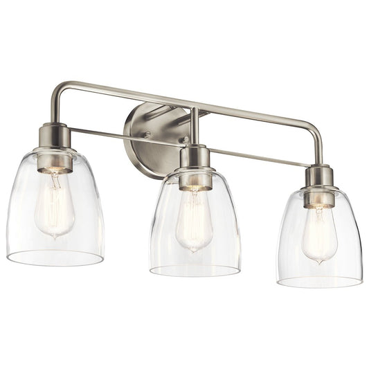 KICHLER-55102NIKICHLER Meller 55102 3 Light Vanity Light with Clear Glass