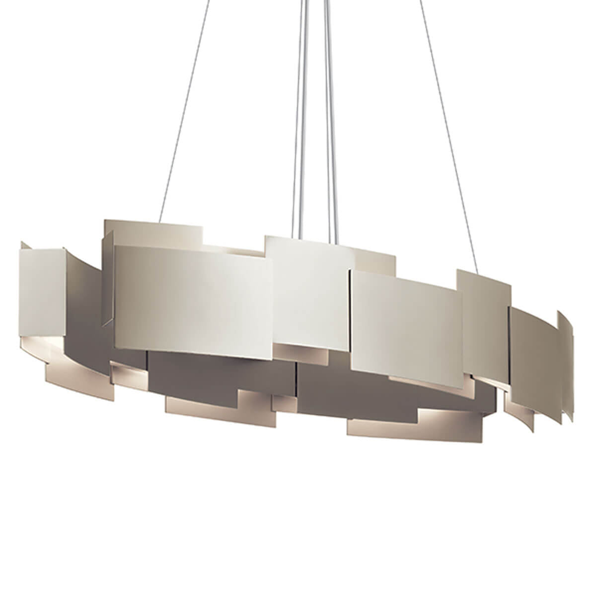 KICHLER-42993SNLEDKICHLER Moderne 42993 60.0W LED 16.25" Chandelier 27K
