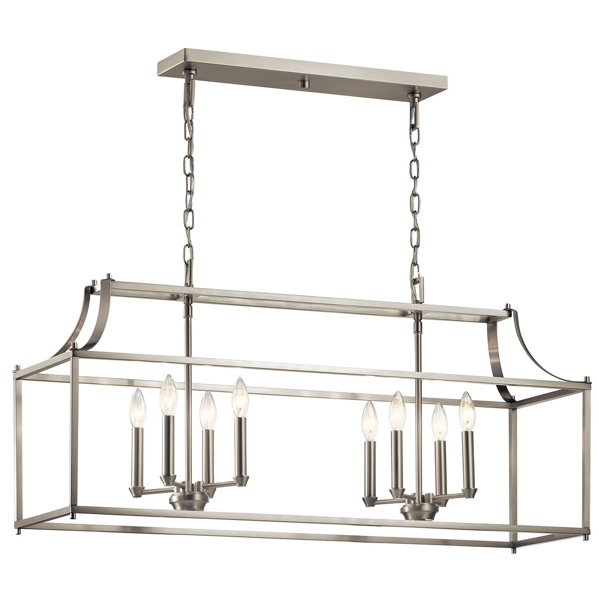 KICHLER-42497NIKICHLER Morrigan 42497 12.5" 8-Light Linear Chandelier